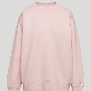ARITZIA // TNA // Cozy Fleece Boyfriend Crew // Small